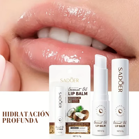 Bálsamo Labial SADOER con Aceite de Coco